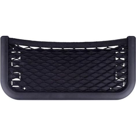 Rete portaoggetti, da fissare con adesivo o viti a veicoli, barche, camper, roulotte, armadi e spazi interni, applicabile universalmente (L = 258 x 121 x 32 mm) (1/3)