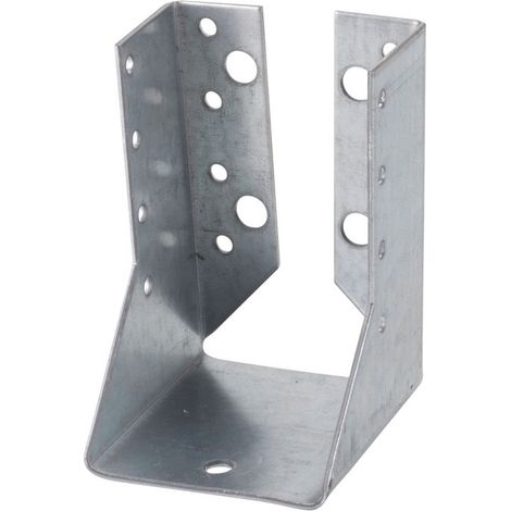 Sabot de charpente 120 mm x 80 mm – Acier galvanisé – Pour solives en bois dur – Épaisseur 2 mm – Fixation robuste – Alberts