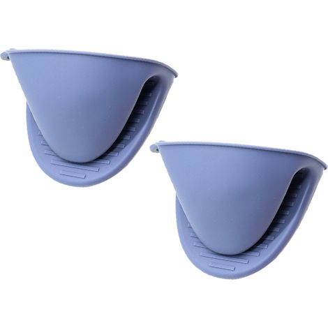Mini gants de cuisine en silicone résistant à la chaleur, maniques de cuisine pour la cuisson et la pâtisserie (1/5)