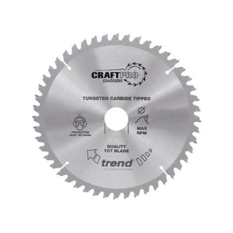 TREND CSB/AP18458 Craft Saw Blade Aluminium & Plastic 184 x 58T x 16