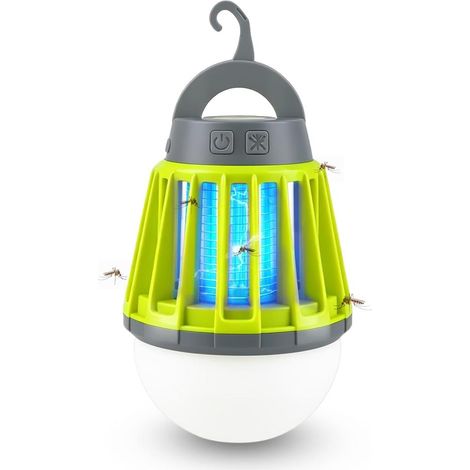 Lanterne de Camping de Lampe Anti Moustique, Lanterne Anti-moustiques IPX6 Étanche, Anti Insectes (1/5)
