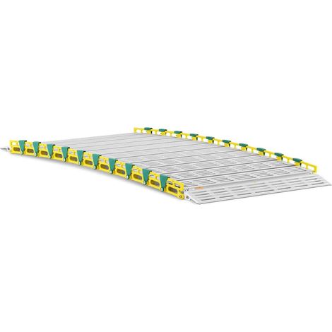 Rampa portatile in alluminio - 500 kg - 1 96,5 x 91,4 cm 140007654
