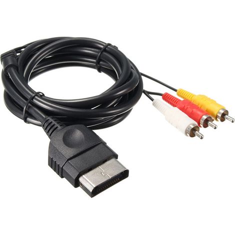 Cable USB vers 3RCA, USB 2.0 femelle type A vers 3 prises RCA male, cable adaptateur audio vidéo AV composite pour TV/Mac/PC, 1.8 m (1/5)