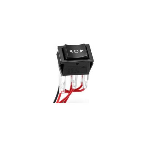 Interruptor basculante KCD4 para control de avance/retroceso de motor de CC resistente al agua y con reinicio automático – Crezuo