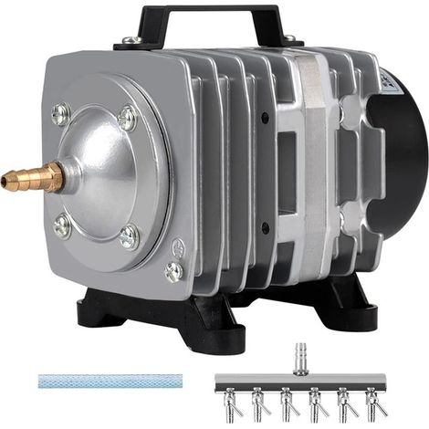 Pompe à air d'aquarium 1250 GPH – Aérateur d'étang électromagnétique 35W – Pour cultures hydroponiques et applications commerciales - 1250GPH-35W (1/5)