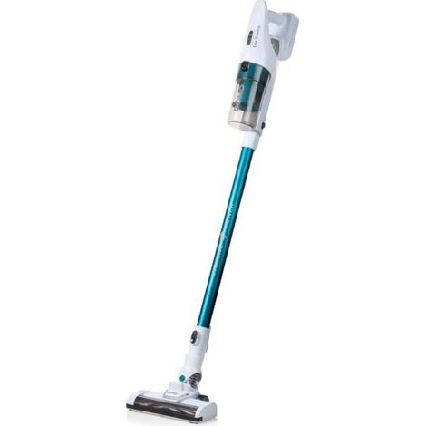 DOMO DO233SV - Aspirapolvere a scopa senza filo 2-in-1 - 2 velocità - Sistema ciclonico - Autonomia 20min - Serbatoio per polvere 0,6L (1/5)