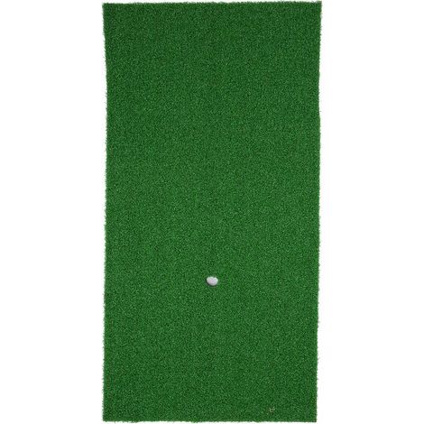 Tapis d'entraînement de golf en gazon synthétique nylon, tapis de frappe pour balcon, bureau, jardin (1/5)