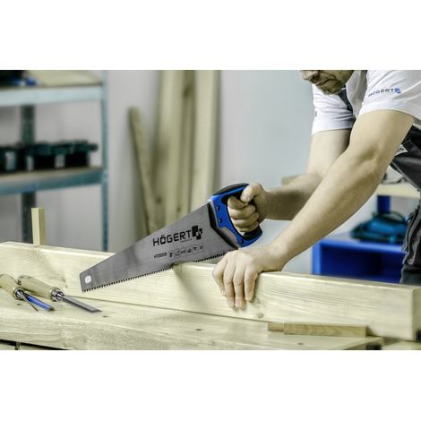 Scie manuelle Hogert HT3S206 500 mm pour le bois