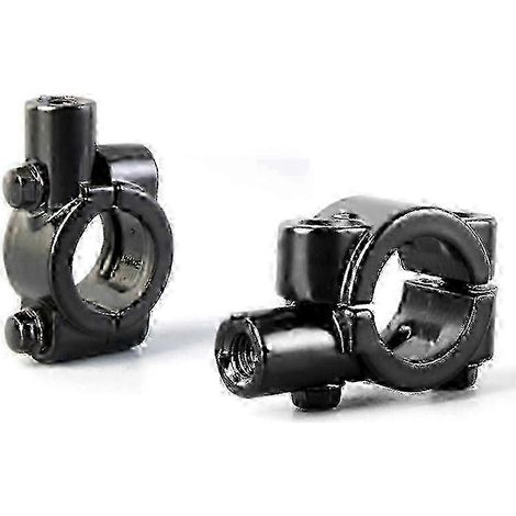 Compatible avec 2 supports de rétroviseurs de guidon de moto, support de rétroviseur universel de 7/8 pouce, support de rétroviseur de 10 mm, version 0619 SP (1/5)