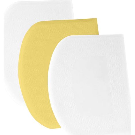 Teigschaber Set 3 Stück, BPA Frei, Flexibel, Scharfe Kante, 27x17cm