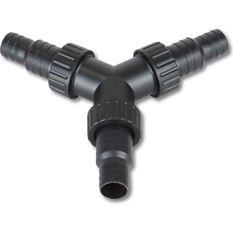 divisor en Y, 20 mm, 25 mm, entrada simple, dos salidas, manguera para estanques (1/5)