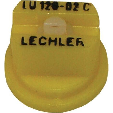 Flachstrahldüse LU 120° gelb Keramik LECHLER LU12002C