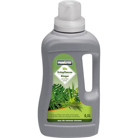Primaster Bio Flüssigdünger für Grünpflanzen & Palmen 500 ml Dünger