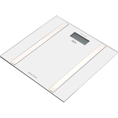 Báscula de baño analizadora corporal blanca, máximo 180 kg