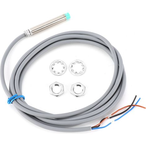 BERM® (Authorized) BEM08-02 Proximity Switch Sensor 10-30VDC 3-Wire BEM08-02-PB (1/5)