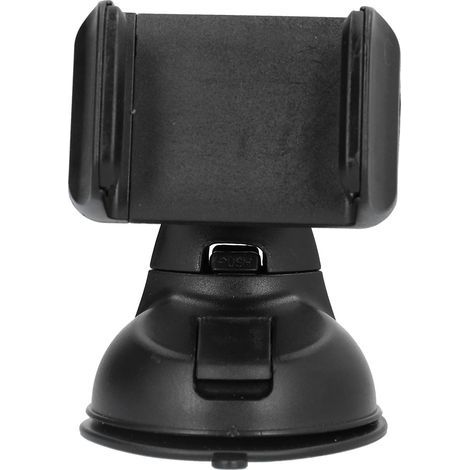 Support téléphone 360° rotation mini ventouse pour smartphone support voiture tableau de bord pare-brise (1/5)