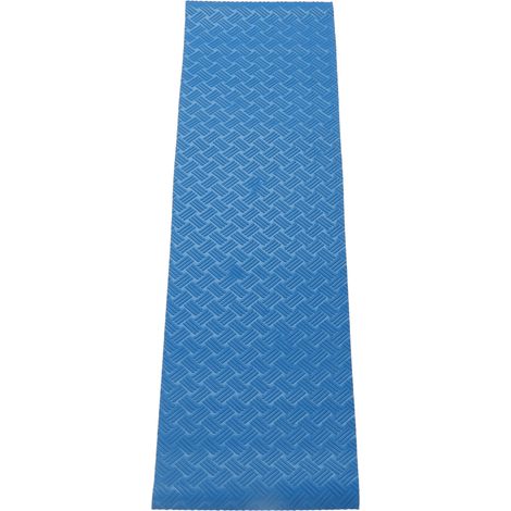 Tapis antidérapant pour échelle de piscine, motif vagues bleu, protection et remplacement durable