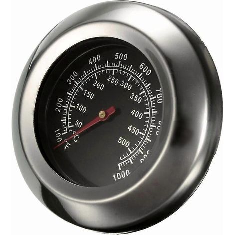 Thermomètre de cuisson en acier inoxydable 50-500 °C, thermomètre pour barbecue et fumoir, thermomètre pour four (1/4)