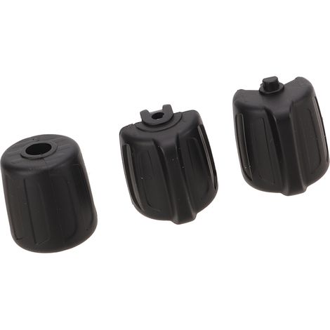 Lot de 3 boutons de commande multifonctions au volant en ABS 61319273656, compatibles avec F10, F11, F18, F20, F21 et F26 (noir). (1/5)