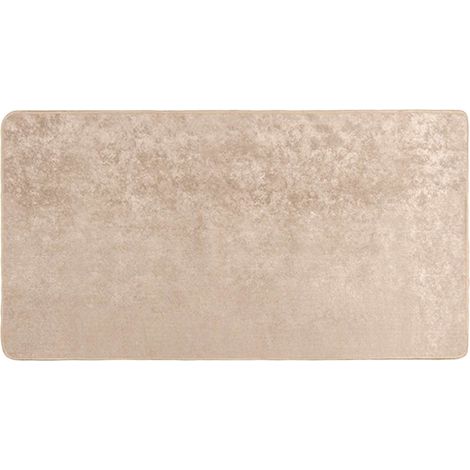 Maison Exclusive - Runner Tappeto MARSA Beige 80 x 150 cm Poliestere e PVC (1/5)