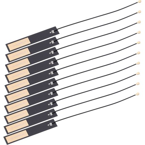 10 Stück Antennen für stabile Übertragung im gesamten Frequenzband, große Reichweite, interne Antennen für GSM, GPRS, 2G, 3G und 4G (1/5)