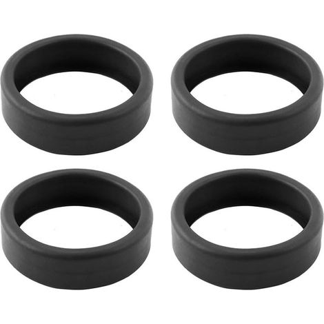 Lot de 4 pneus de rechange pour nettoyeur de piscine Zodiac pour Polaris 3900 Sport 480 P39 Max Wide pour TRAX Tread sans outil, design large pour une meilleure traction (1/5)