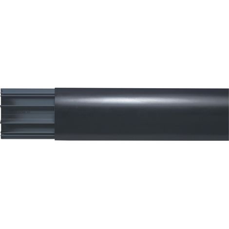 Legrand – Kit cache-câbles multimédia noir – Moulure rigide 6.85m – Largeur 18mm – Pose sécurisée pour écran plat
