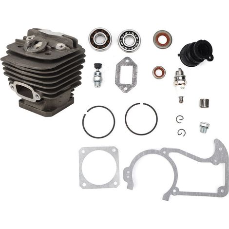 Kit de réparation moteur complet avec cylindre en zinc - Piston, joints et accessoires pour tronçonneuse Stihl 034 036 MS360 (20 pièces) (1/4)