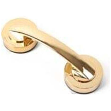 Grandes poignées de portes et fenêtres en verre Portes coulissantes de salle de bain, poignées sans trou d'armoire Poignées de réfrigérateur Rampes de douche Or (1/4)