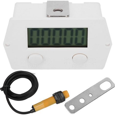 Compteur de machine-outil à 5 chiffres 0-99999 XJ-5J, affichage à induction magnétique, industrie électronique (1/5)