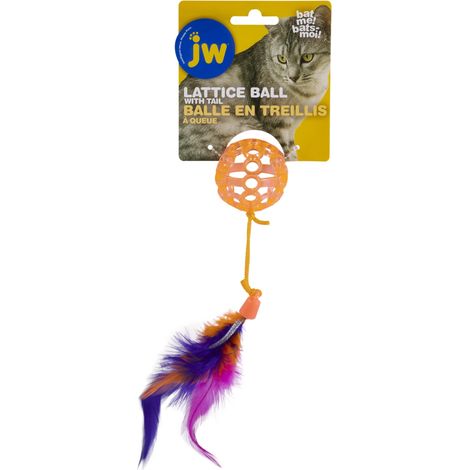Jouet Balle avec Queue à Chasser pour Chat (1/5)
