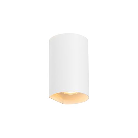 Design Wandleuchte Weiß Rund GU10 50mm - Sabbir (1/4)