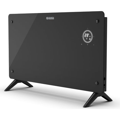 Olimpia Splendid CALEO GLASS WIFI Interior Negro 2000 W Convector (1/5)