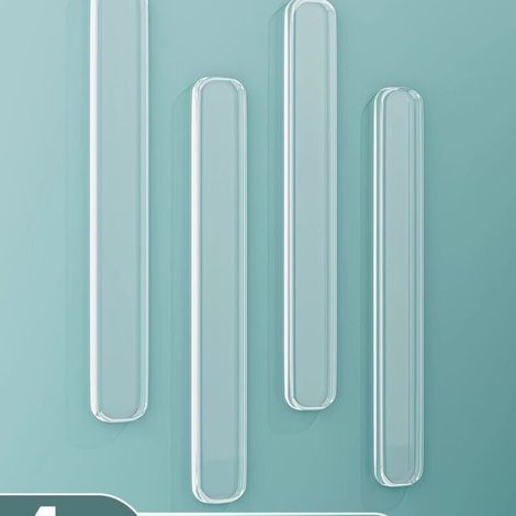 4 butées de porte/coussins de meubles, adaptés aux portes de réfrigérateur et aux portes d'entrée (15×150×3MM). (1/5)