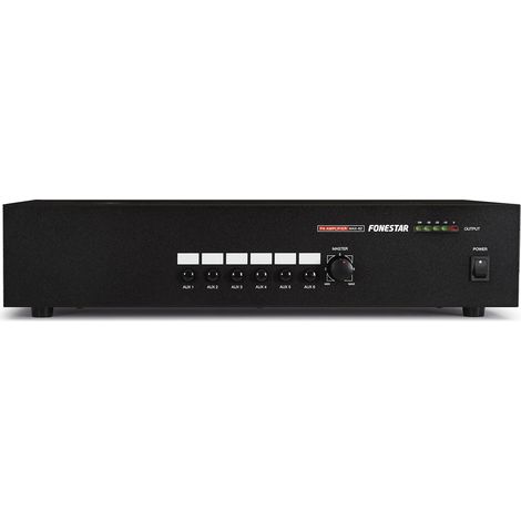 Amplificatore PA 60W RMS 6 ingressi (1/3)