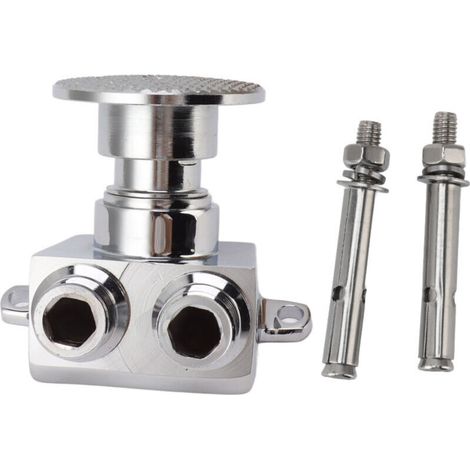 Eosnow Valve à pédale en cuivre, ensemble d'eau sans contact pour robinet de lavabo, robinet de salle de bains (1/4)