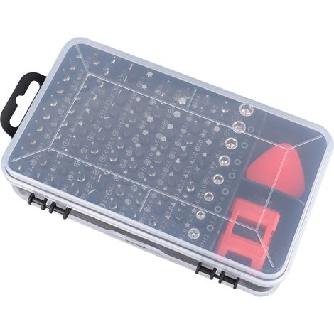 110-in-1 Schraubendreher-Set für Handy-Reparaturen, multifunktionales Magnet-Set für Laptop und Uhr (1/5)