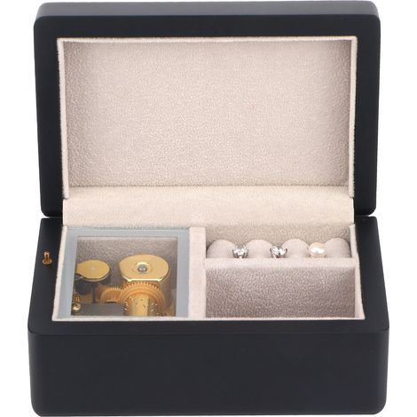 Kreative Spieluhr aus Holz, melodische Schmuckschatulle, Schreibtischdekoration, Geburtstagsgeschenk (1/5)
