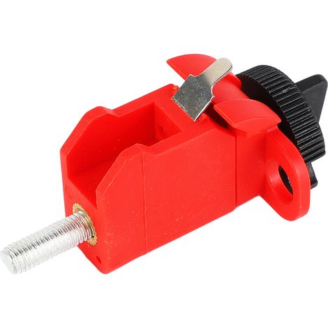 Verrouillage LOTO par disjoncteur à microcircuit, type levier de verrouillage, résistant aux produits chimiques, interrupteur pneumatique de consignation. (1/5)