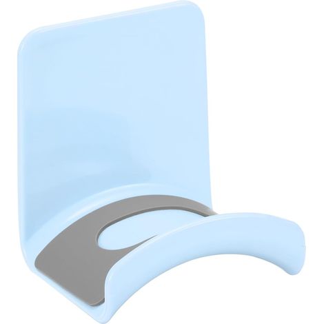 Support pour casque, support pour casque ABS 1 pièce, support pour casque adhésif, support à crochet, crochet pour casque, bureau pour casque de jeu, écouteurs, câble, bleu