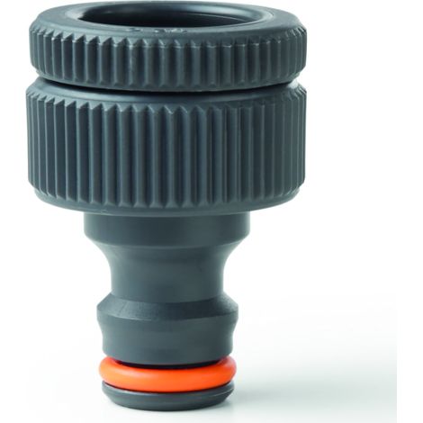 Ewuaqua Hahnstück Kupplung 72043 3/4/1/2 x 1/2", mit Adapter, Kunststoff, Gardena kompatibel