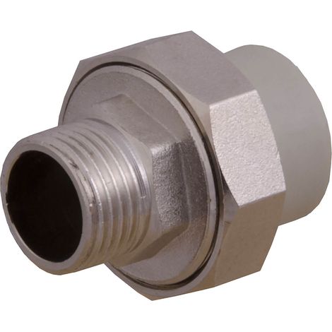 IDMAR PP Schraubverschraubung 20x3/4" Außengewinde