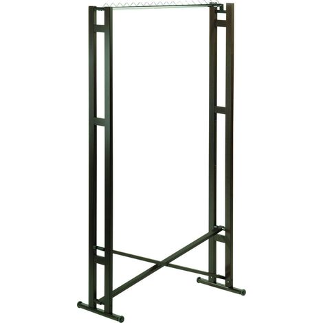 Snake 90 porte-vêtements pliable, wengé (1/3)
