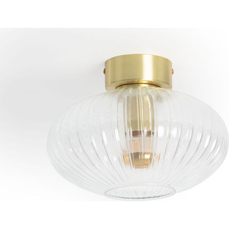 Deckenleuchte Metall und Glas Prometeo Transparent (1/5)
