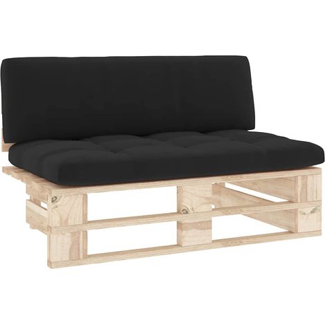 Maison Exclusive - Outdoor-Mittelsofa Paletten Imprägniertes Kief (1/5)