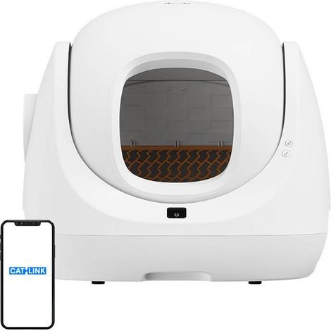 Catlink BayMax arenero inteligente autolimpiante blanco (1/3)