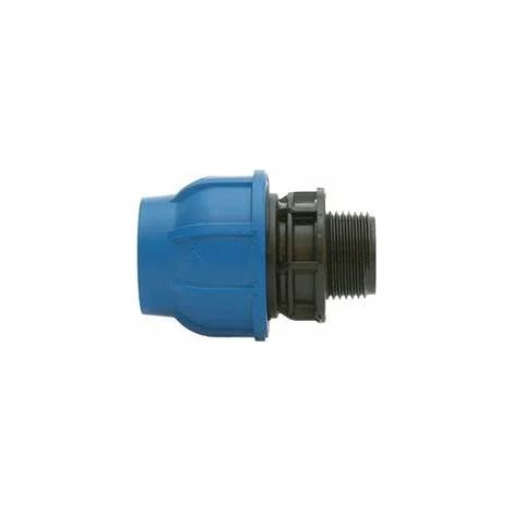 Raccordo plus fil maschio GH blu D40x1 Irritec