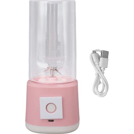 Mini-centrifugeuse portable 6 lames, gobelet électrique sans fil rechargeable USB pour jus de fruits (1/5)