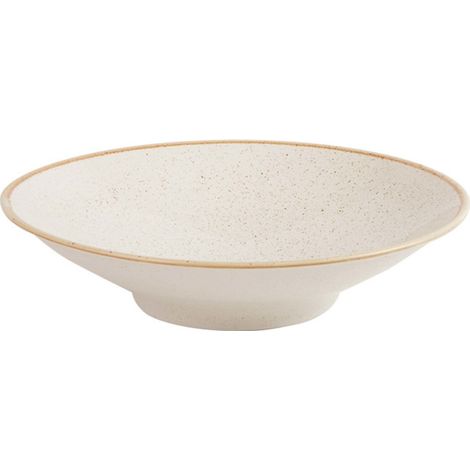Assiette sablée sur pied - 260x(H)62mm - Finedine (1/5)