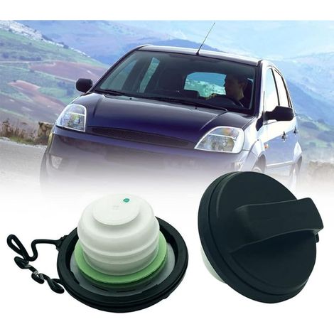 Bouchon de réservoir de voiture Bouchon de carburant Bouchon de réservoir pour Ford Fiesta MK5 2001-2008 pour Ford Transit Couvercle de réservoir Essence 1580852,7S61-9030-CB,7S619030CB,E1F1-9030-AA (1/5)